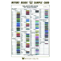 8/0 Round Basic Colour Chart