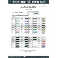 Berry Bead Basic Colour Chart