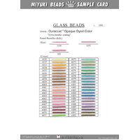 Duracoat® Opaque Dyed Colour Chart
