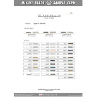 Spacer Bead Basic Colour Chart