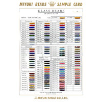 3mm & 4mm Square (Cube) Bead Additional Colour Chart (2)