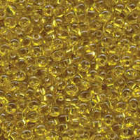 Miyuki 4mm Magatama Bead - MA4-6 - Silver Lined Yellow