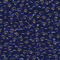 Miyuki 4mm Magatama Bead - MA4-20 - Silver Lined Cobalt
