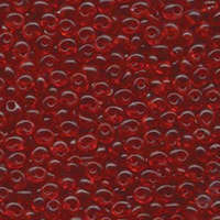 Miyuki 4mm Magatama Bead - MA4-141 - Transparent Ruby