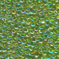Miyuki 4mm Magatama Bead - MA4-143R - Transparent Chartreuse AB