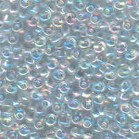 Miyuki 4mm Magatama Bead - MA4-250 - Transparent Crystal AB
