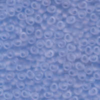 Miyuki 4mm Magatama Bead - MA4-2105F - Matte Transparent Pale Blue