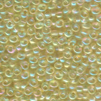 Miyuki 4mm Magatama Bead - MA4-2131 - Transparent Pale Yellow AB