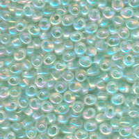 Miyuki 4mm Magatama Bead - MA4-2134 - Transparent Pale Green AB
