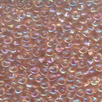 Miyuki 4mm Magatama Bead - MA4-2152 - Transparent Peach AB