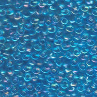 Miyuki 4mm Magatama Bead - MA4-2155 - Transparent Light Blue AB