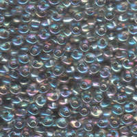 Miyuki 4mm Magatama Bead - MA4-2156 - Transparent Gray AB