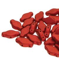 Navette 6mm x 12mm - Chalk Lava Red - NAV61202010-01890