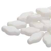 Navette 6mm x 12mm - Chalk White Luster - NAV61203000-14400
