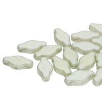 Navette 6mm x 12mm - Chalk Green Luster - NAV61203000-14457