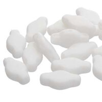 Navette 6mm x 12mm - Opaque Chalk - NAV61203000