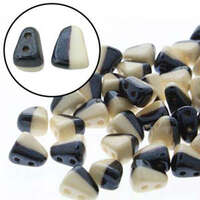 Nib Bit 6mm x 5mm - NB6503849-14413 - Duet Black and Chalk Beige Luster