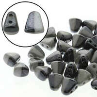 Nib Bit 6mm x 5mm - NB6503849-14449 - Duet Black and Chalk Grey Luster