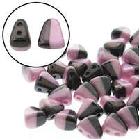 Nib Bit 6mm x 5mm - NB6503849-14494 - Duet Black and Chalk Lilac Luster
