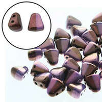 Nib Bit 6mm x 5mm - NB6503849-15726 - Duet Black and Chalk Purple Vega Luster