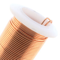 Tarnish Resistant Medium Temper Copper 16 Gauge Round Wire