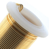 Tarnish Resistant Medium Temper Gold 16 Gauge Round Wire