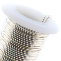 Tarnish Resistant Medium Temper Silver 18 Gauge Round Wire