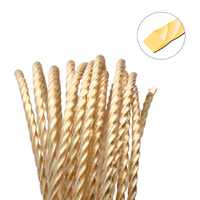 Tarnish Resistant Medium Temper Gold 18 Gauge Twisted Wire
