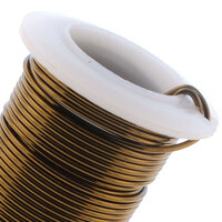 Tarnish Resistant Medium Temper Vintage Bronze 18 Gauge Round Wire