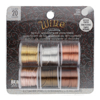 Tarnish Resistant Medium Temper Assorted 20 Gauge Round Wire