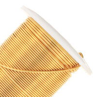 Tarnish Resistant Medium Temper Brass 20 Gauge Round Wire