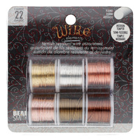 Tarnish Resistant Medium Temper Assorted 22 Gauge Round Wire