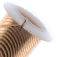 Tarnish Resistant Medium Temper Rose Gold 24 Gauge Round Wire