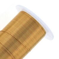 Tarnish Resistant Medium Temper Brass 28 Gauge Round Wire