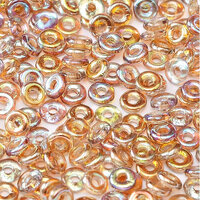  O Bead - Crystal Brown Rainbow - OB24-00030-98532
