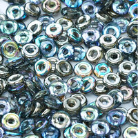  O Bead - Crystal Graphite Rainbow - OB24-00030-98537