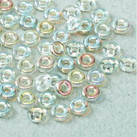  O Bead - Crystal Green Rainbow - OB24-00030-98539
