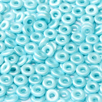  O Bead - Alabaster Pastel Aqua - OB24-02010-25019