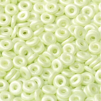  O Bead - Alabaster Pastel Green - OB24-02010-29315