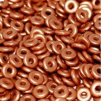  O Bead - Alabaster Metallic Copper - OB24-02010-29412