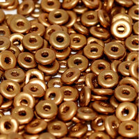  O Bead - Alabaster Metallic Brass - OB24-02010-29415