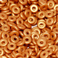  O Bead - Alabaster Metallic Gold - OB24-02010-29421
