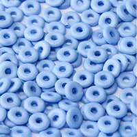 O Bead - Alabaster Matte Blue - OB24-02010-29568