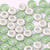 O Bead - OB2450510-27071 - Peridot Labrador Matte