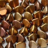 5mm x 3mm Pinch Bead -  Metallic Mix - 01610 