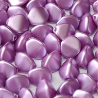 5mm x 3mm Pinch Bead - Alabaster Pastel Lila - 02010-25012