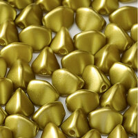 5mm x 3mm Pinch Bead - Alabaster Pastel Lime - 02010-25021