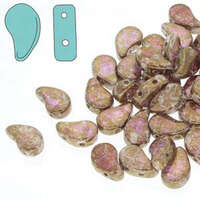 Paisley Duo 8mm x 5mm - Crystal Gleam Spread Glaze - PD8500030-65526