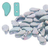 Paisley Duo 8mm x 5mm - Chalk Blue Luster - PD8503000-14464