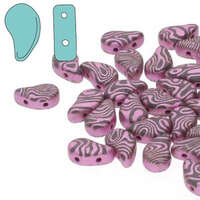 Paisley Duo 8mm x 5mm - Laser Contour Jet Pink - PD8523980-25512CL